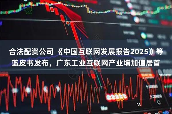 合法配资公司 《中国互联网发展报告2025》等蓝皮书发布，广东工业互联网产业增加值居首